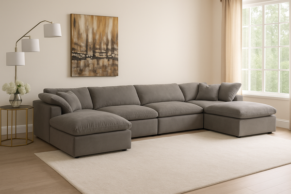 Cozy Heritage Modular U-Shape Sofa