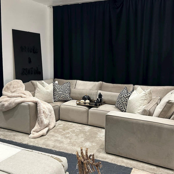 Premium CIVIC Royal  U shaped 6 seat corner Sofa